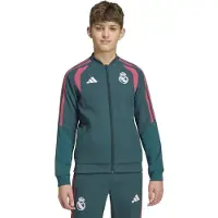 Adidas Real Madrid 26/27 Presentation Junior Jacket Vert,Bleu 5-6 Years Enfants