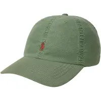 Ralph Lauren pour garçon. 323B19183004 Casquette en oxford de coton vert (OSFA), Casuel, mode enfantine