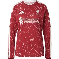 Adidas Liverpool Fc 26/27 Home Long Sleeve T-shirt Rose M Homme