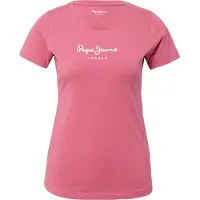 Pepe Jeans T-shirt 'NEW VIRGINIA' rosé / blanc