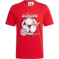 Adidas T-Shirt fonctionnel 'FCB OG2' bleu roi / rouge / noir / blanc