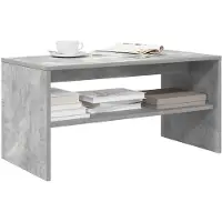 vidaXL Armoire TV gris béton 80x40x40 cm Bois composite