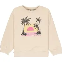 Roxy Morning Hike Terry Rg Sweatshirt Beige 16 Years Fille