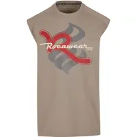 Rocawear Sirene Sleeveless T-shirt Beige S Homme