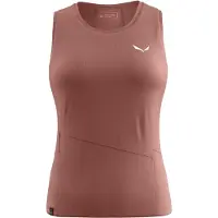 Salewa Puez Sporty Dry Sleeveless T-shirt Rose S Femme