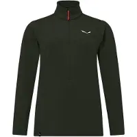 Salewa Puez Cammino Polarlite Half Zip Fleece Vert S Femme