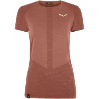 Salewa Zebru Med Warm Amr Short Sleeve T-shirt Orange M Femme