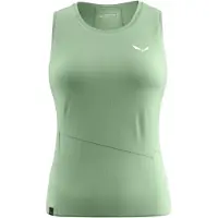 Salewa Puez Sporty Dry Sleeveless T-shirt Vert M Femme