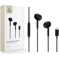 Tech-Protect Écouteurs Ultraboost Core G2 USB-C - noirs