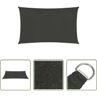 The Living Store Store 160 g/m² anthracite 2,5x4 m HDPE