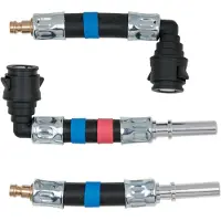 Ks Tools Jeu d'adaptateurs 3 pièces SAE 10 x 30 mm (bleu) ( 150.1868 )
