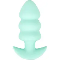 Vuxen Mini - plug anal vibrant à boules - silicone vert