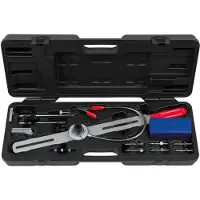 Ks Tools Outil de contrôle du volant bimasse avec disque de degré angulaire et comparateur - 150.2425