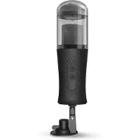 Marc Dorcel - masturbateur automatique rechargeable à poussée - noir