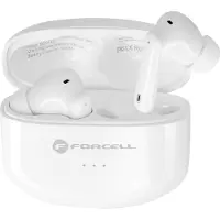 Forcell F-AUDIO casque stéréo sans fil / bluetooth TWS CLEAR Sound blanc