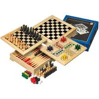 Philos Bureau - Boîte de jeux en bois | 1 boîte