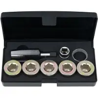 Ks Tools Jeu de réparation de vis de vidange d'huile, 12 pièces M24 x 1,5 ( 150.4950 )