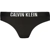Calvin Klein Swimwear Bas de bikini 'Intense Power' noir / blanc