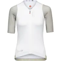 Castelli Corretto Short Sleeve Jersey Blanc L Femme