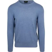 Steppin' Out Pull Coton Cachemire Bleu Indigo