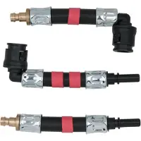 Ks Tools Jeu d'adaptateurs 3 pièces SAE 8 x 20 mm (rouge) ( 150.1864 )