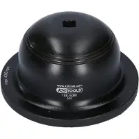Ks Tools Meuleuse de moyeu de roue en aluminium sans disque de nettoyage, 150 mm