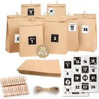 Sonstiges Calendrier de l'Avent à remplir 2024 DIY pour adultes & enfants