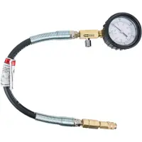Ks Tools Manomètre avec tuyau, 0-1000 psi, Ø 70 mm ( 150.3661 )