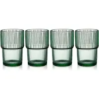 Bitz Verre à Macchiato Bitz Kusintha Green 38 cl (4 Pièces)