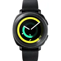 Samsung Gear Sport SM-R600 Smartwatch GPS 42mm Noir Cardiofréquencemètre Etanche