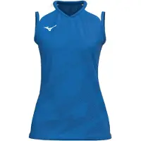 Mizuno T-shirt Team Meis Game sl/less pour femme - V2EAC712, couleur : bleu, matière : S