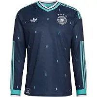 Adidas Germany 26/27 Away Long Sleeve T-shirt Bleu XS Homme