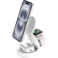 Belkin Boost Charge klappb. mag. 3-in-1 Lades. Qi2 ws. WIZ034kqWH