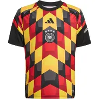 Adidas Maillot d'avant-match Allemagne 2026 Junior - Noir, Noir