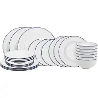 Cookinglife Ensemble de vaisselle Whitmore 24 pièces / 6 personnes