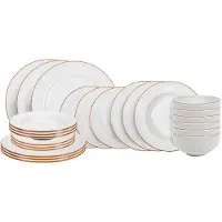 Cookinglife Ensemble de vaisselle Stratton 24 pièces / 6 personnes