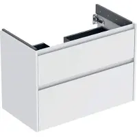 Geberit Renova Plan armoire sous lavabo, avec deux tiroirs, 84,6x60,6x44,6cm, 504.031.00.1