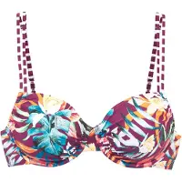 Venice beach Hauts de bikini aqua / orange / bordeaux / blanc