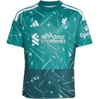 Adidas Liverpool Fc 26/27 Jersey Goalkeeper Home Junior Short Sleeve T-shirt Vert 13-14 Years Enfants