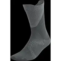 Adidas Chaussettes de sport 'RUNNING LIGHT CREW' gris / gris foncé