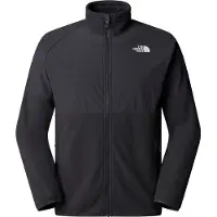 The North Face Veste en polaire fonctionnelle 'Glacier' gris / blanc