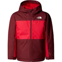 The North Face - Veste de ski coupe-vent et imperméable - B Freedom Insulated Jacket Sumac TNF Red - Taille Enfant 120-129 - Rouge