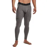 Under Armour Pantalon de sport gris chiné / noir