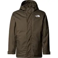 The North Face - Veste de ski imperméable - Teen Snowquest Jacket New Taupe Green - Taille Enfant 115-119 - Kaki