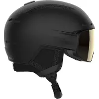 Salomon Driver Pro Sigma MIPS, casque de ski à visière, noir