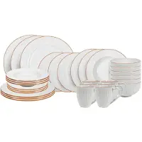Cookinglife Ensemble de vaisselle Stratton 30 pièces / 6 personnes