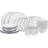 Cookinglife Ensemble de vaisselle Whitmore 30 pièces / 6 personnes