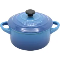 Le Creuset Stoneware Set Of 4 10x5 Cm Stewpot Set Argenté