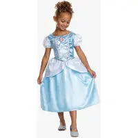 Disney Princess Classic Cinderella Costume Bleu 5-6 Years Enfants