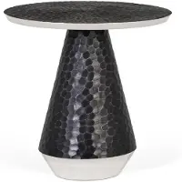 GINER Y COLOMER Table basse Nia en métal, 51 cm x 50 cm x 50 cm,